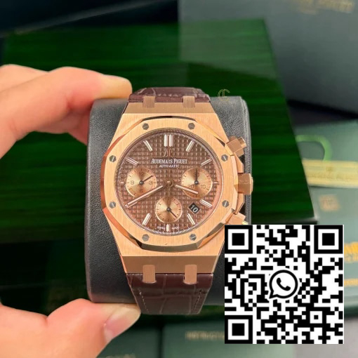 Audemars Piguet Royal Oak Selfwinding Chronograph 26239OR.00.D812CR.01 41mm Rose Gold – VIP Version