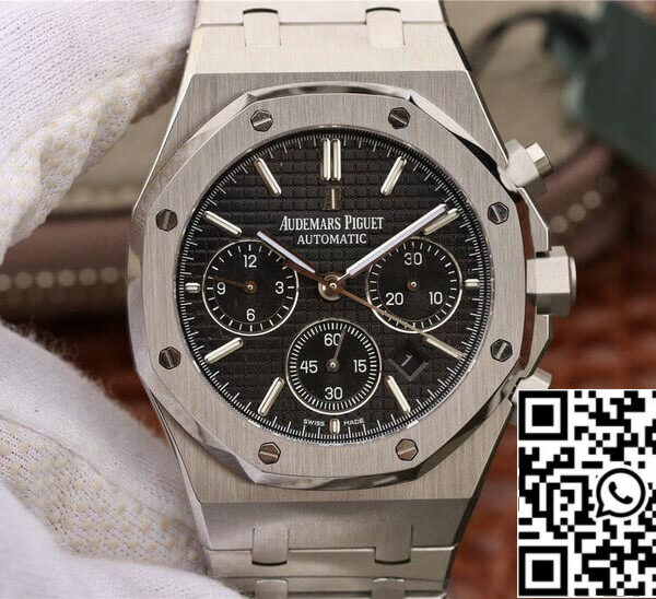 Audemars Piguet Royal Oak Chronograph 26320ST.OO.1220ST.01 1:1 Best Edition OM Factory Black Dial