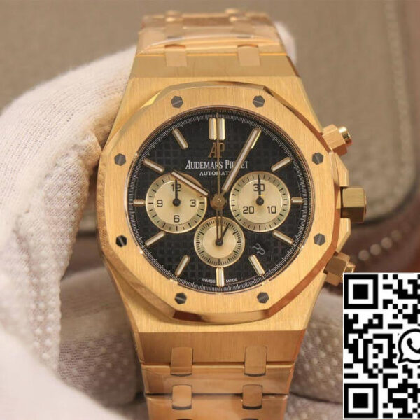 Audemars Piguet Royal Oak Chronograph 26331 1:1 Best Edition OM Factory V2 Yellow Gold