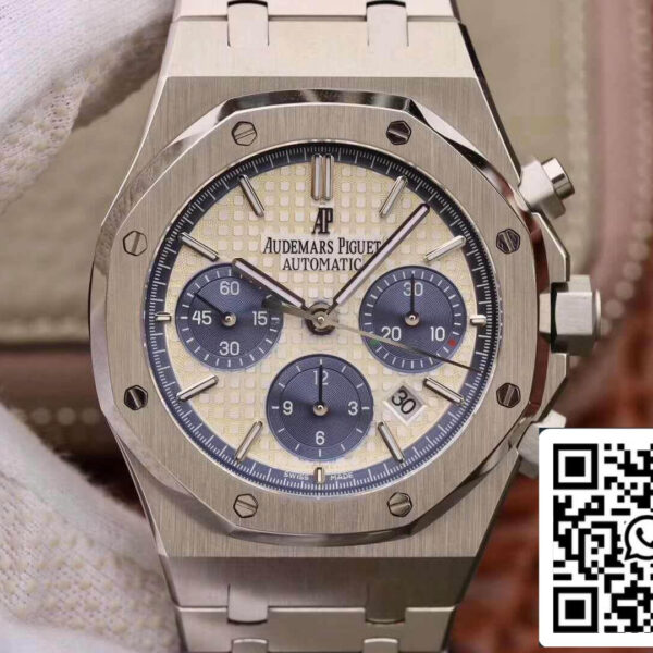 Audemars Piguet Royal Oak Chronograph 26331ST.OO.1220ST OM Factory 1:1 Best Edition Swiss ETA7750 White Dial