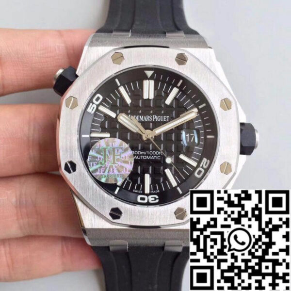 Audemars Piguet Royal Oak Offshore Diver 15703ST.OO.A002CA.01 JF Factory V10 1:1 Best Edition Swiss ETA3120
