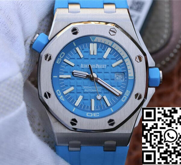 Audemars Piguet Royal Oak Offshore Diver 15710ST.OO.A032CA.01 1:1 Best Edition JF Factory Blue Dial