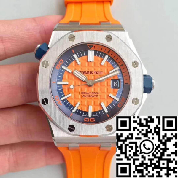 Audemars Piguet Royal Oak Offshore Diver 15710ST.OO.A070CA.01 JF Factory 1:1 Best Edition Swiss ETA3120