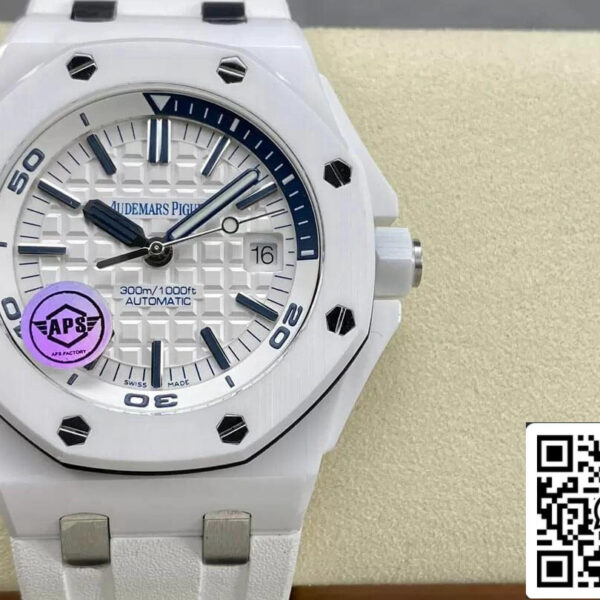 Audemars Piguet Royal Oak Offshore 15707CB.OO.A010CA.01 1:1 Best Edition APS Factory White Dial
