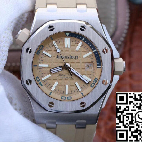 Audemars Piguet Royal Oak Offshore 15710ST.OO.A085CA.01 1:1 Best Edition JF Factory Beige Dial