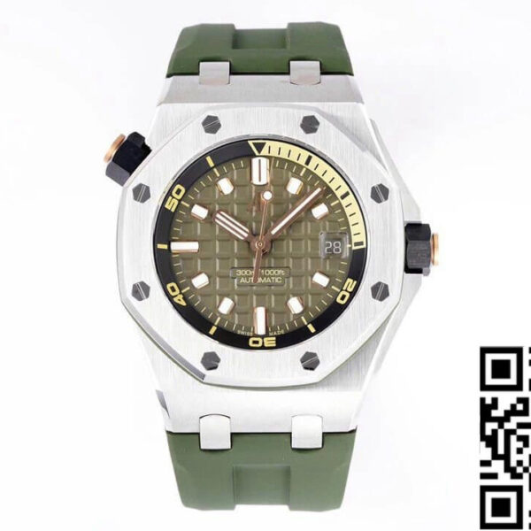 Audemars Piguet Royal Oak Offshore 15720ST.OO.A052CA.01 1:1 Best Edition ZF Factory Green Dial