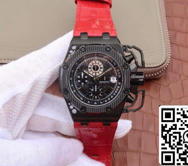 Audemars Piguet Royal Oak Offshore 26165IO.OO.A002CA.02 Noob Factory 1:1 Best Edition Swiss ETA7750 Black Dial
