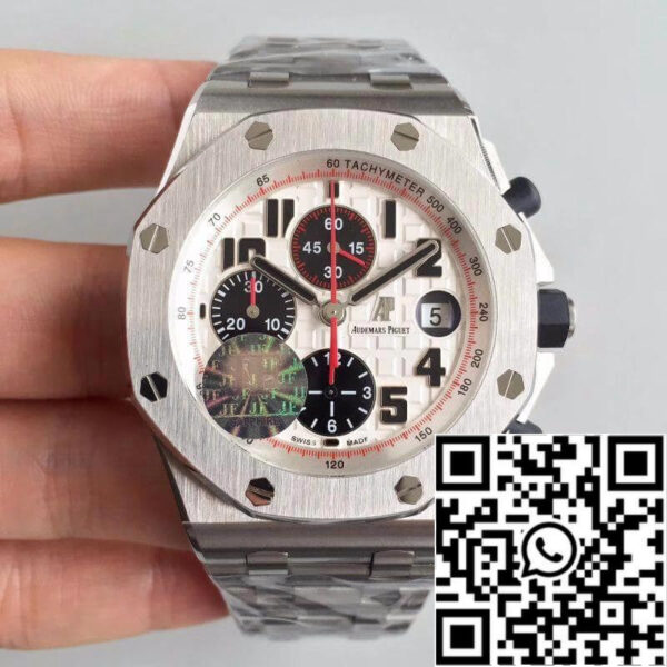 Audemars Piguet Royal Oak Offshore 26170ST.OO.1000ST.01 JF Factory 1:1 Best Edition Swiss ETA7750 White Dial