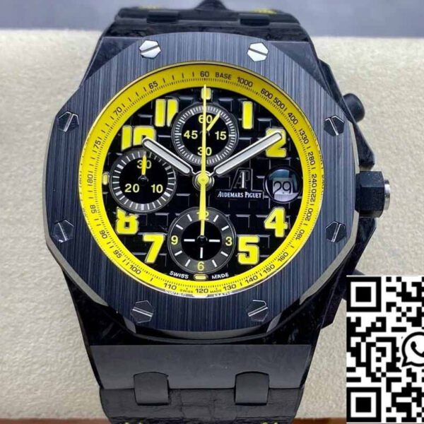 Audemars Piguet Royal Oak Offshore 26176FO.OO.D101CR.02 1:1 Best Edition JJF Factory Black Dial