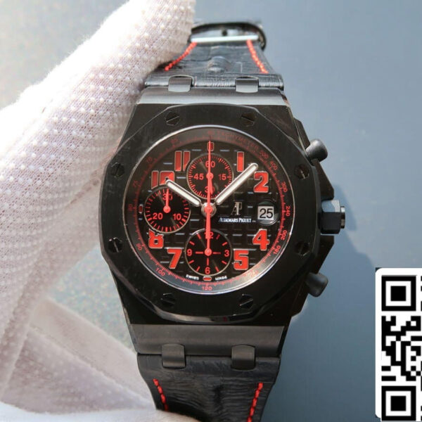 Audemars Piguet Royal Oak Offshore 26186SN.OO.D101CR.01 1:1 Best Edition JF Factory Black Dial