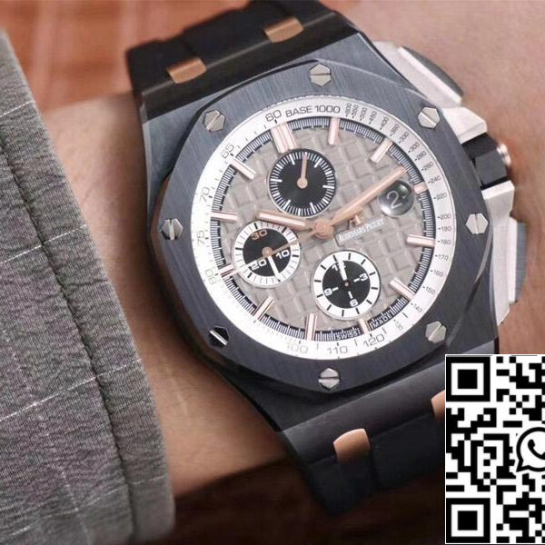 Audemars Piguet Royal Oak Offshore 26415CE.OO.A002CA.01 1:1 Best Edition JF Factory Black Ceramic Swiss ETA7750