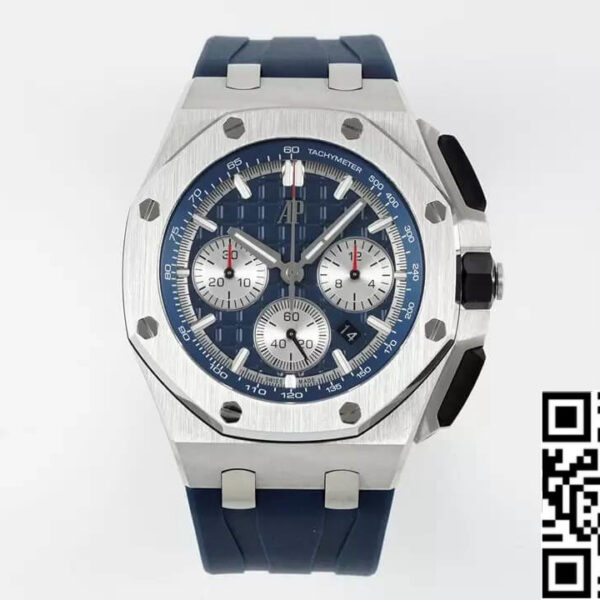Audemars Piguet Royal Oak Offshore 26420TI.OO.A027CA.01 1:1 Best Edition APF Factory Blue Dial