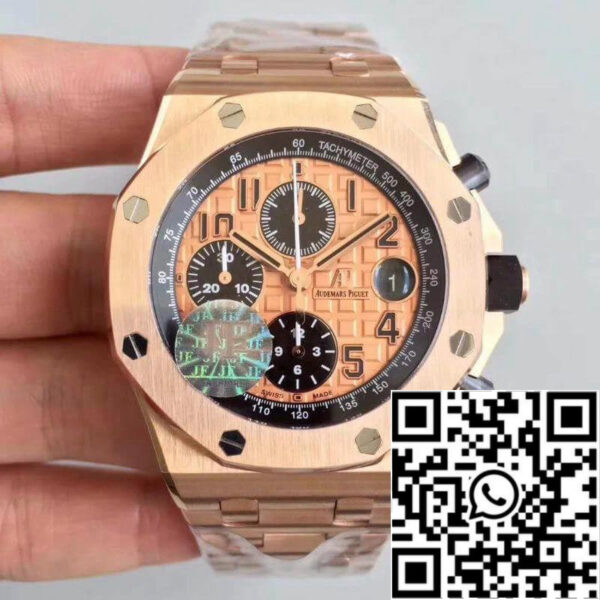 Audemars Piguet Royal Oak Offshore 26470OR.OO.1000OR.01 JF Factory Gold Dial 1:1 Best Edition Swiss ETA3126