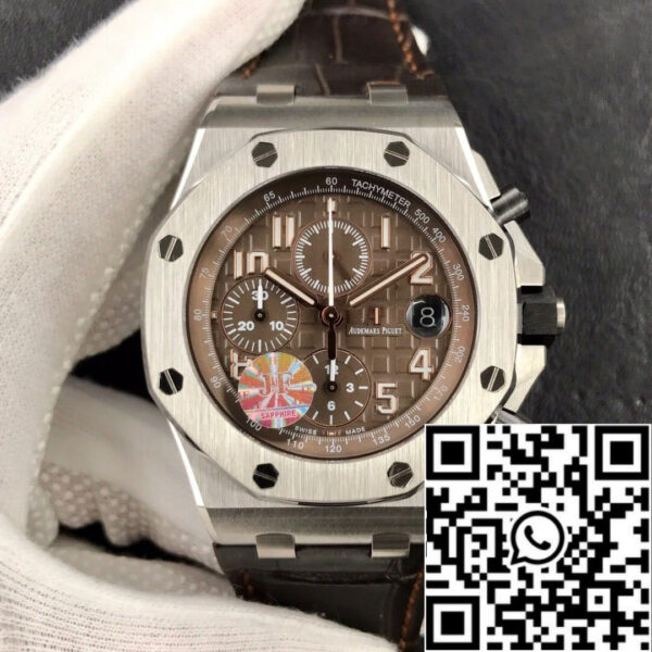 Audemars Piguet Royal Oak Offshore 26470ST.OO.A820CR.01 1:1 Best Edition JF Factory Brown Dial