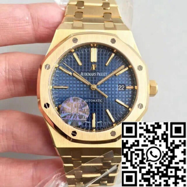 Audemars Piguet Royal Oak 15400OR 1:1 Best Edition JF Factory Blue Dial