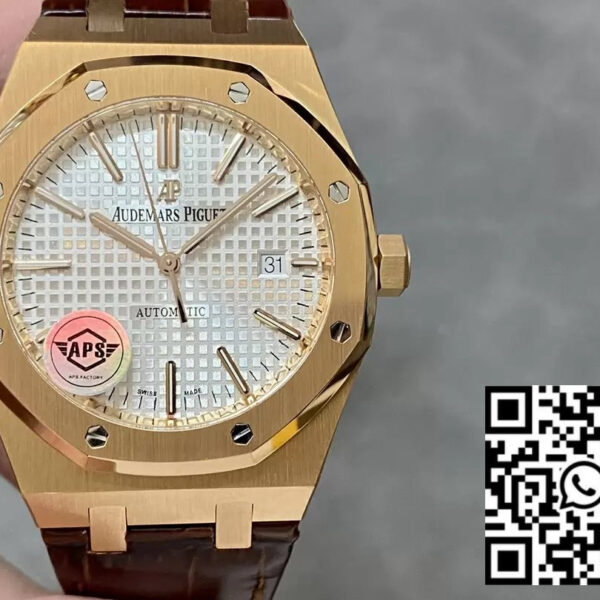 Audemars Piguet Royal Oak 15400OR.OO.D088CR.01 APS Factory V3 1:1 Best Edition White Dial