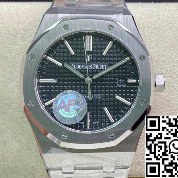Audemars Piguet Royal Oak 15400ST.OO.1220ST.01 1:1 Best Edition APS Factory Black Dial