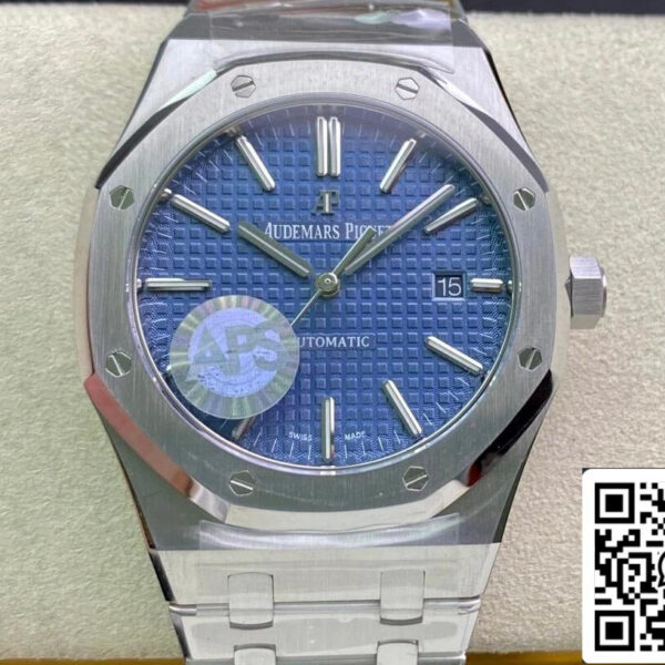 Audemars Piguet Royal Oak 15400ST.OO.1220ST.03 1:1 Best Edition APS Factory Blue Dial