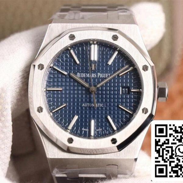 Audemars Piguet Royal Oak 15400ST.OO.1220ST.03 1:1 Best Edition ZF Factory Blue Dial Swiss ETA3120