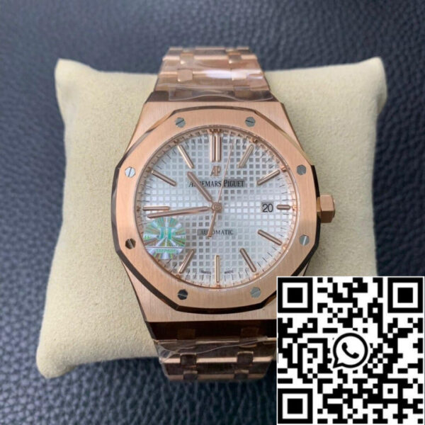 Audemars Piguet Royal Oak 15450BA.OO.1256BA.01 JF Factory 1:1 Best Edition Swiss ETA3120 White Dial