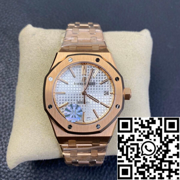 Audemars Piguet Royal Oak 15450OR.OO.1256OR.01 1:1 Best Edition JF Factory Rose Gold