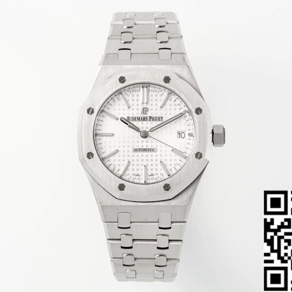 Audemars Piguet Royal Oak 15450ST.OO.1256ST.01 1:1 Best Edition APS Factory Silver Dial