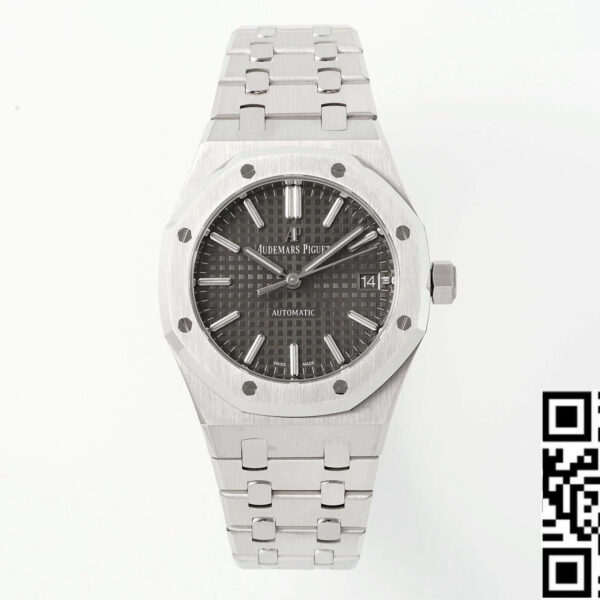 Audemars Piguet Royal Oak 15450ST.OO.1256ST.02 1:1 Best Edition APS Factory Gray Ruthenium Dial