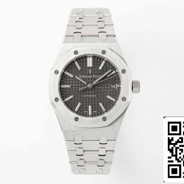 Audemars Piguet Royal Oak 15450ST.OO.1256ST.02 1:1 Best Edition APS Factory V3 Gray Ruthenium Dial
