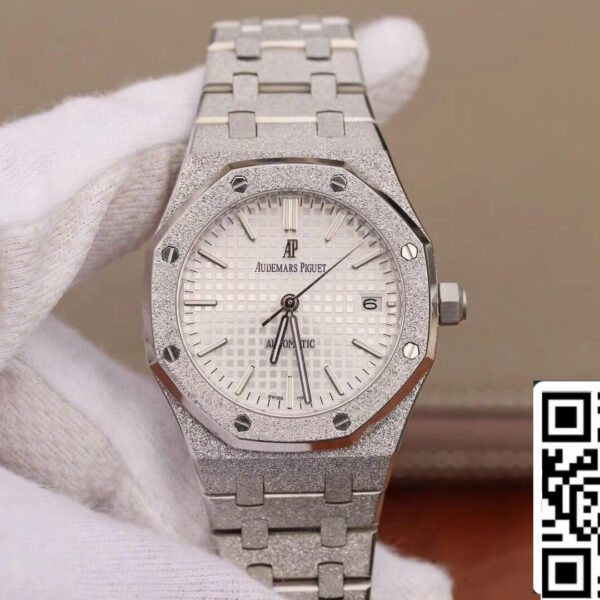 Audemars Piguet Royal Oak 15454BC.GG.1259BC.01 1:1 Best Edition JH Factory Silver Dial