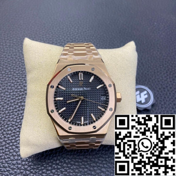 Audemars Piguet Royal Oak 15500OR.OO.1220OR.01 1:1 Best Edition ZF Factory Black Dial