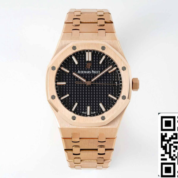 Audemars Piguet Royal Oak 15500OR.OO.1220OR.01 APS Factory V2 1:1 Best Edition Black Dial