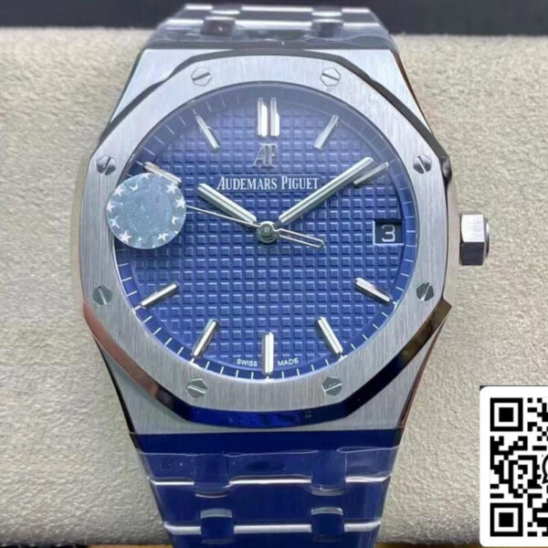 Audemars Piguet Royal Oak 15500ST.OO.1220ST.01 1:1 Best Edition ZF Factory V2 Version Blue Dial