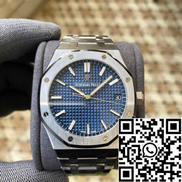 Audemars Piguet Royal Oak 15500ST.OO.1220ST.01 APS Factory V2 Blue Dial and White