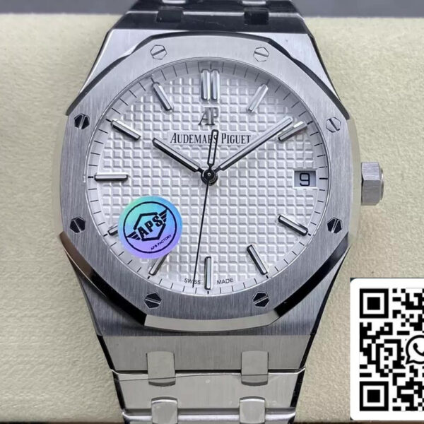 Audemars Piguet Royal Oak 15500ST.OO.1220ST.04 1:1 Best Edition APS Factory White Dial