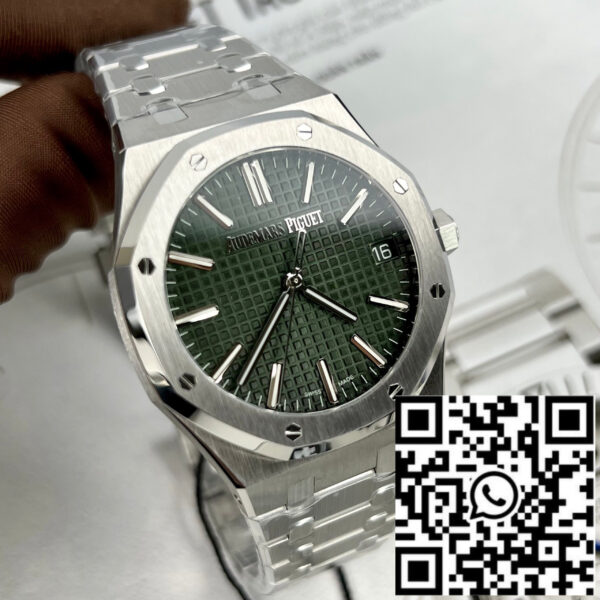 Audemars Piguet Royal Oak 15510ST.OO.1320ST.04 1:1 Best Edition ZF Factory Green Dial Newest Version