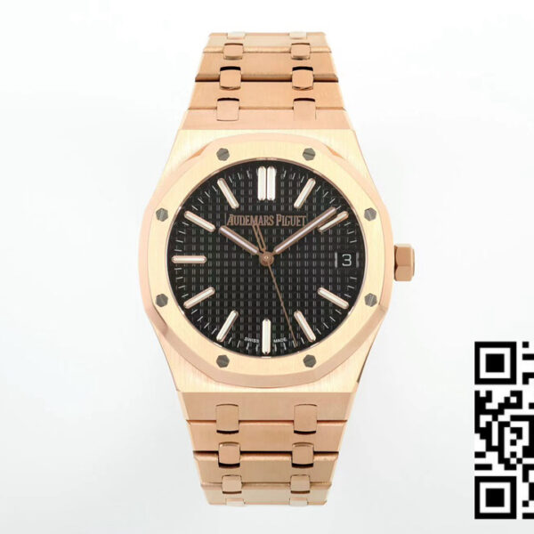 Audemars Piguet Royal Oak  15510ST from IPF Factory 1:1 Super Clone Black Dial Rose Gold