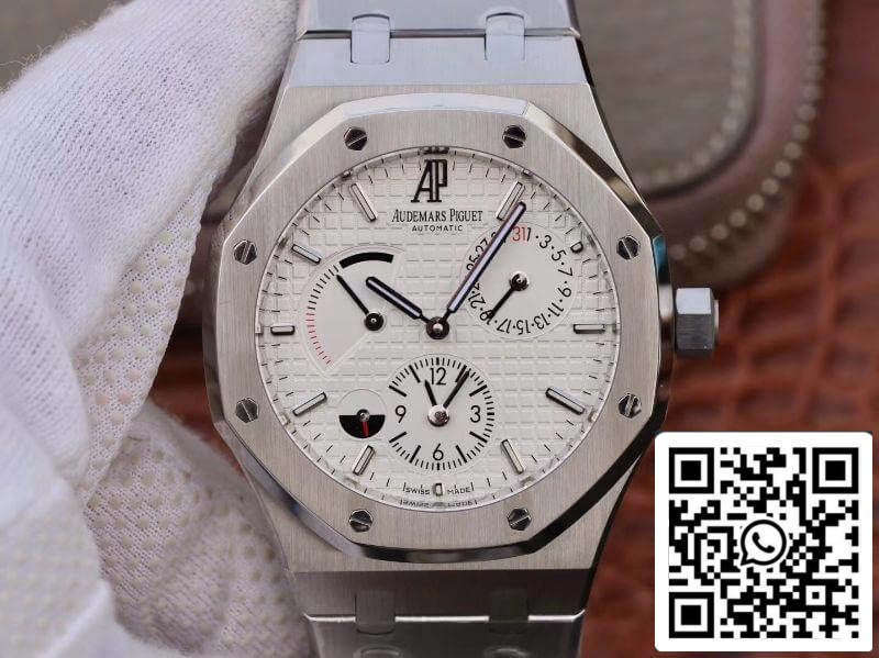Audemars Piguet Royal Oak 26120ST.OO.1220ST.02 TWA Factory 1:1 Best Edition Swiss ETA2329 White textured dial