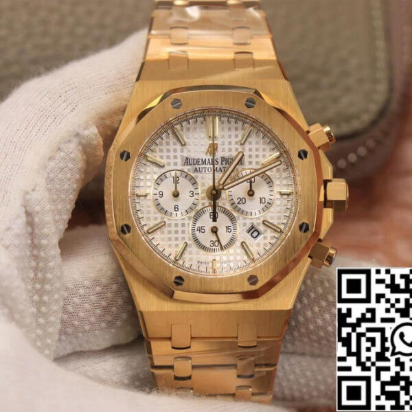 Audemars Piguet Royal Oak 26320BA.OO.1220BA.01 1:1 Best Edition OM Factory Silver White Dial