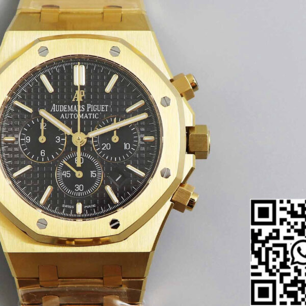 Audemars Piguet Royal Oak 26331 1:1 Best Edition OM Factory Black Dial Yellow Gold