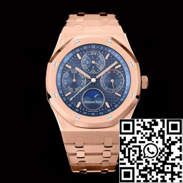 Audemars Piguet Royal Oak 26574OR.OO.1220OR.03 1:1 Best Edition APS Factory Blue Dial