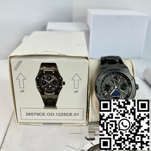 Audemars Piguet Royal Oak 26579CE.OO.1225CE.01 1:1 Best Edition APS Factory Black Dial