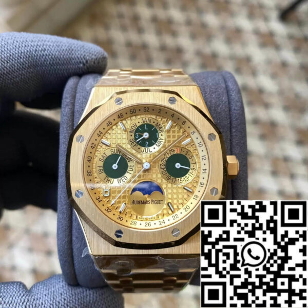 Audemars Piguet Royal Oak 26607BA.OO.1220BA.01 1:1 Best Edition APS Factory Yellow Gold