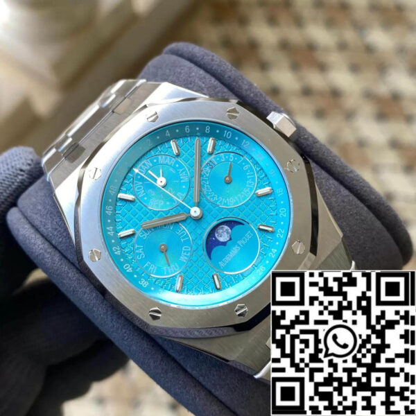 Audemars Piguet Royal Oak 26613ST.OO.1220ST.01 1:1 Best Edition APS Factory Cyan Blue Dial