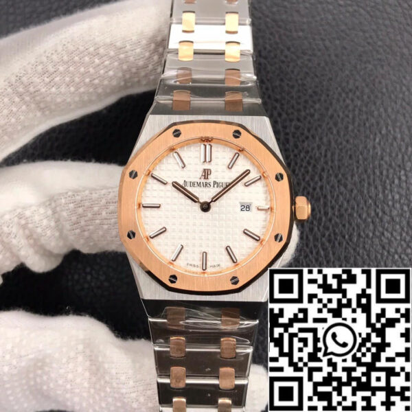 Audemars Piguet Royal Oak 67650 33MM 1:1 Best Edition JF Factory White Dial