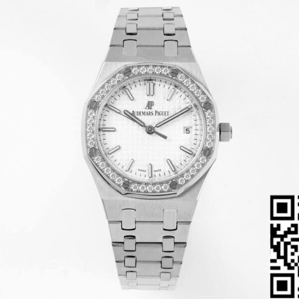 Audemars Piguet Royal Oak 77350ST 1:1 Best Edition 8F Factory Silver Dial