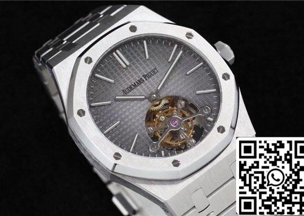 Audemars Piguet Royal Oak Tourbillon 26510PT.OO.1220PT.01 1:1 Best Edition R8 Factory Dark Grey Dial
