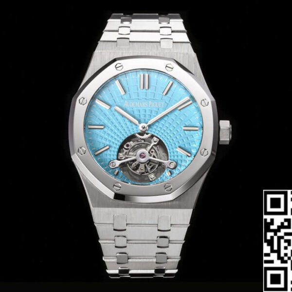 Audemars Piguet Royal Oak Tourbillon 26530PT.OO.1220PT.01 1:1 Best Edition R8 Factory Blue Dial