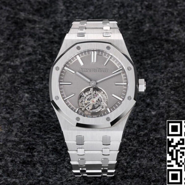 Audemars Piguet Royal Oak Tourbillon 26530TI.OO.1220TI.01 1:1 Best Edition R8 Factory Dark Grey Dial