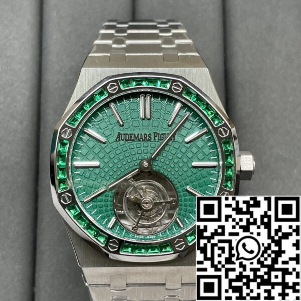 Audemars Piguet Royal Oak Tourbillon 26532IC.EE.1220TI.01 1:1 Best Edition R8 Factory Green Dial