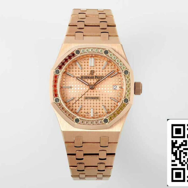 Audemars Piguet 15451OR.YY.1256OR.01 IP Factory 1:1 Best Edition Rainbown Bezel